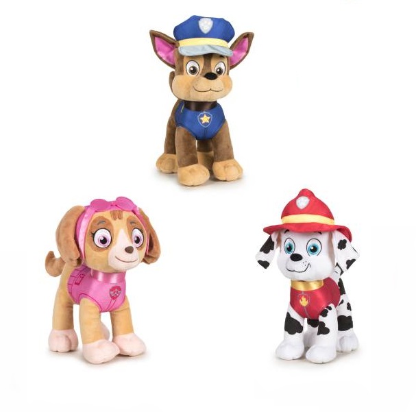 (Mis 5) PAW PATROL CLASSICO Peluche 37cm – 4ass…x24